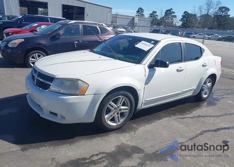 2008 Dodge Avenger Sxt из США, поврежденный, VIN 1B3LC56K38N183016